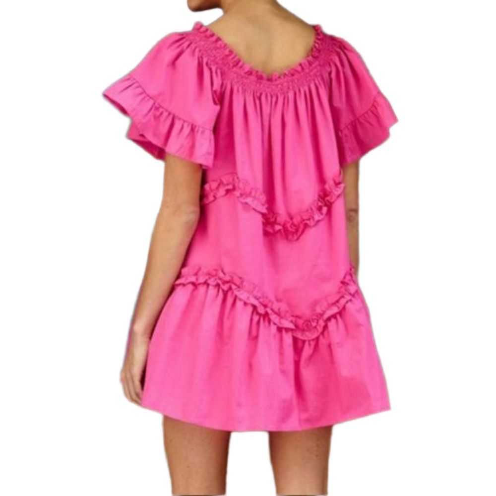 Bucket List Boutique “fun in fuchsia” mini dress